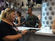 Фиби Тонкин на Comic-Con 2014